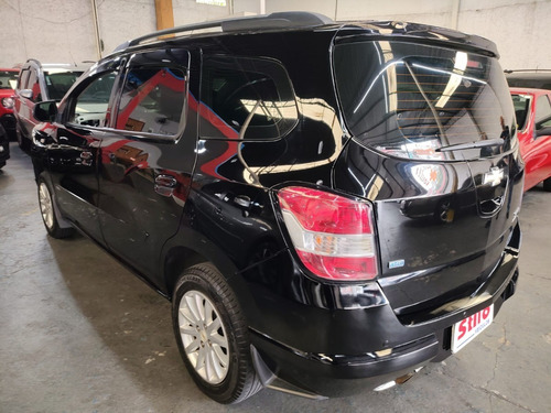 Imagem 11 de 12 de Spin Lt 1.8 Flex Automatica 2014 Preta Completo 5 Lugares