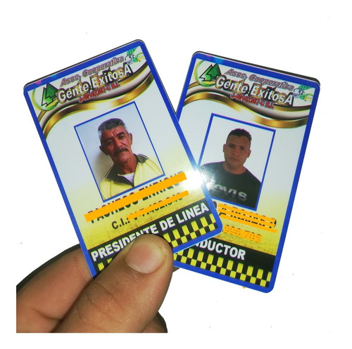 Carnet Y Credenciales En Pvc