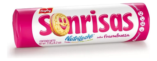 Galletitas Sonrisas Frambuesa 108g