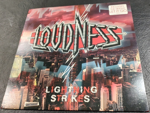 Loudness - Lightning Strikes Lp Usa 1ra Edicion Helloween 