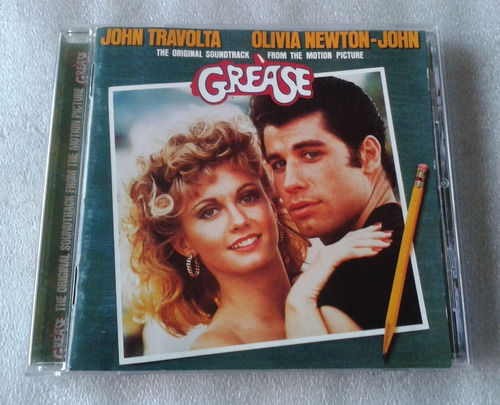 Grease Vaselina Soundtrack Cd Promocional Cla001 Made In Usa