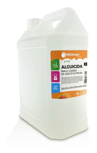 Alguicida Para El Cuidado Del Agua De Piscinas 5 Litros