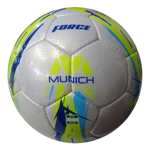 Pelota Munich Force Pu Pro N° 5 Fútbol Once Flex! Color Amarillo 672