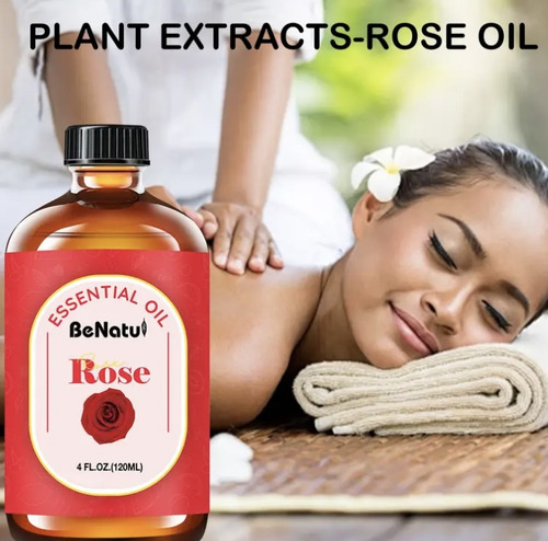 Aceite Esencia De Rosas 120ml Importado