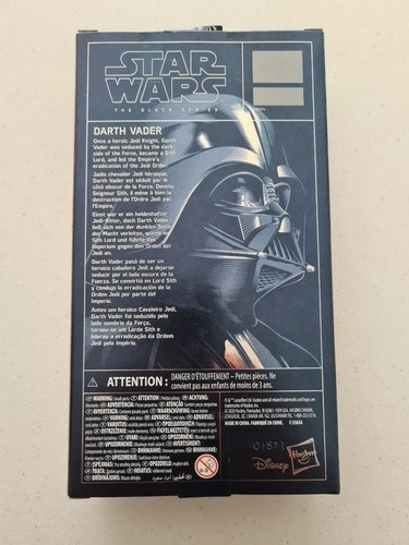 Star Wars The Black Series, Darth Vader Carbonized (Usado)