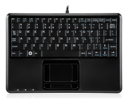 Periboard-510h Plus, Teclado Táctil Súper Mini Usb Con Cable