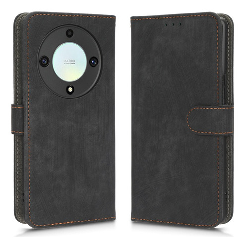 For Honor Magic5 Lite 5g Rfid Blocking Wallet Card Slot Case