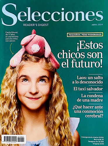 Revista Selecciones N 1001 Abril 2024 - Chicos Del Futuro