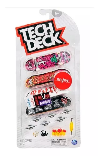 Kit Tech Deck Skate de Dedo com 4 Unidades - Sunny, Shopping