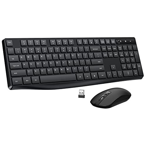 Combo De Teclado Y Ratón Inalámbricos, Teclado Y Ratã...