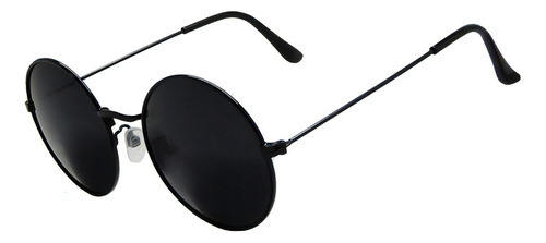Oculos De Sol Round Escuro Ozzy John Lennon - Uv-400