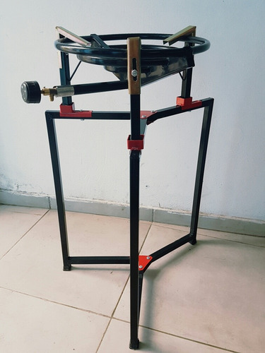 Mechero Para Disco 37cm (anafe) Con Patas Desmontables