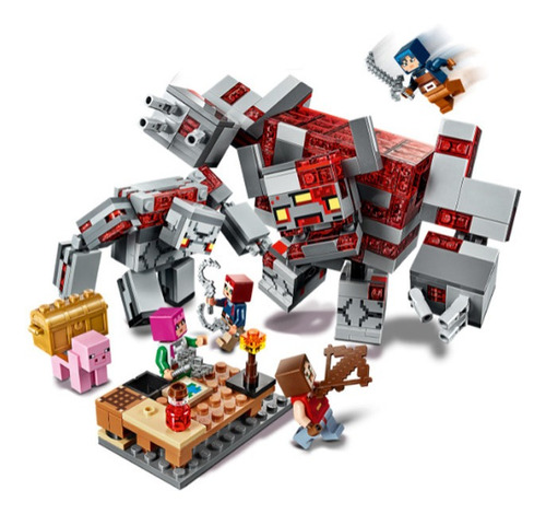 Imagem 3 de 4 de Lego Minecraft Dugeons - A Batalha De Redstone -21163- Lego