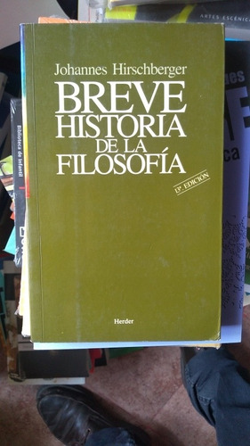 Breve Historia De La Filosofia