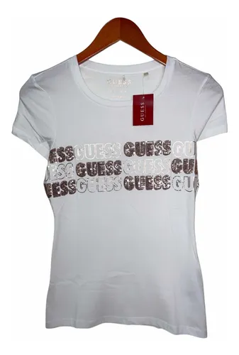 Playera Guess Mujer Original Meses Sim Intereses