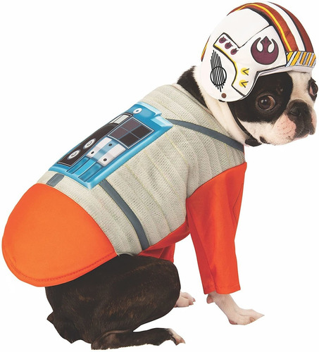 Rubie's Star Wars - Disfraz De Piloto Para Mascota, Tamaño 