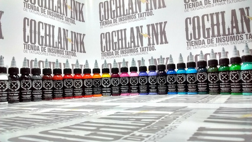 Imagen 2 de 10 de Set Tattoo Extreme 5 Tintas X 1oz = 5 Oz Tatuajes Tatuar