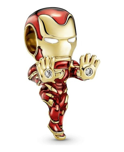 Charm Iron Man Marvel - Plata De Ley S925