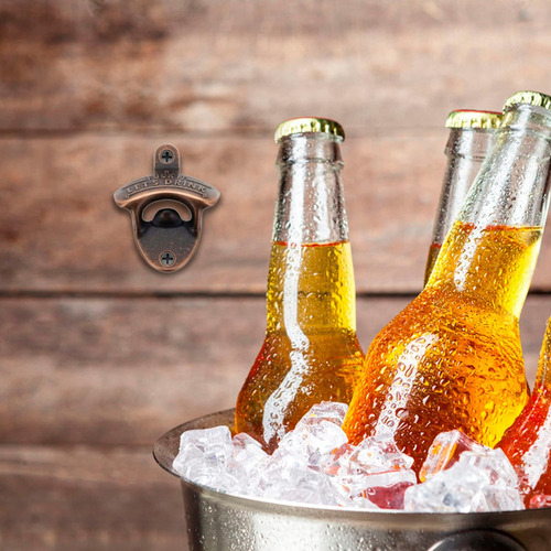 Abridor De Botellas Montado En La Pared, Divertido Abridor D