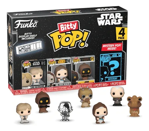 comprar Boneco Funko Bitty Pop Star Wars Luke 4pk