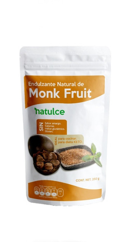 Monk Fruit Natulce 500g Endulzante Keto Fruto Del Monje 0kca