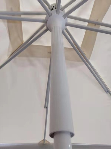 Imagen 4 de 4 de Sombrilla Aluminio 3x3m C/base Fundicion Y Funda Imper.