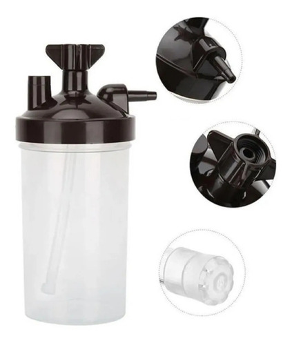 Imagen 4 de 5 de Vaso Humidificador- Borboteador 50 Pc Salter Labs X Caja