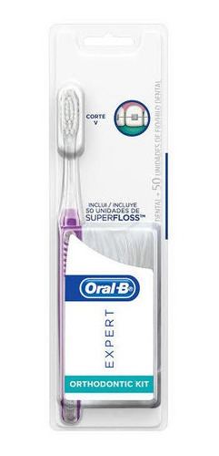 Cepillo Dental Oral-b Expert Ortodoncia + Hilo Superfloss