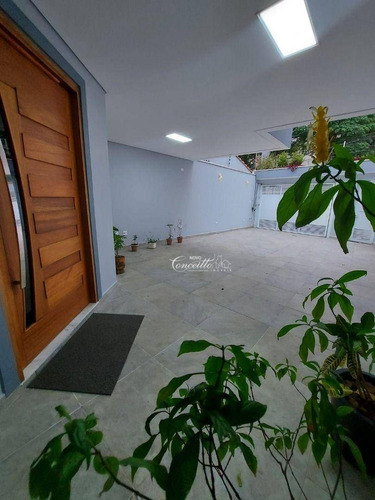 Imagem 1 de 30 de Sobrado Com 3 Dormitórios À Venda, 235 M² Por R$ 1.600.000,00 - Vila Assunção - Santo André/sp - So0105