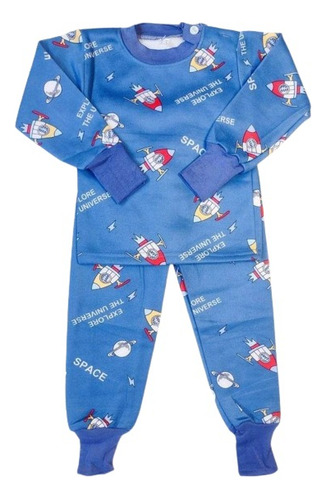 Pack 3 Pijama Conjunto Niños Polar Pantalon +poleron