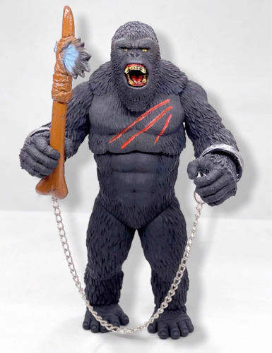 Imagen 1 de 7 de Muñeco King Kong Movie Con Sonido Kong Vs Godzilla