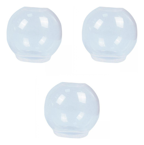 Juego De 3 Moldes De Bolas De Silicona Con Forma De Bola