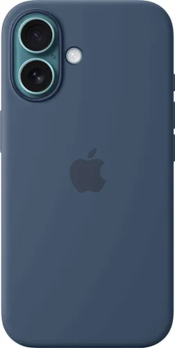 Funda De Silicona Para iPhone 16 - Denim