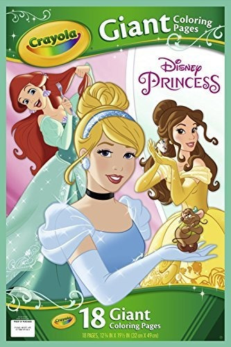 Páginas Para Colorear Gigante Disney Princess