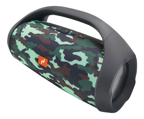 Parlante Bluetooth Portátil Camuflado Bt672 Noga 