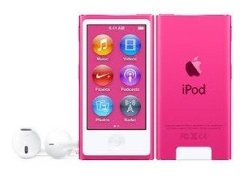 Imagen 1 de 4 de iPod Nano Rosa 7ma Gen