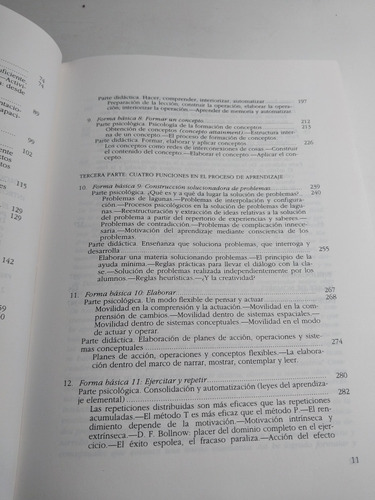 12 Formas Básicas De Enseñar Hans Aebli (Usado)