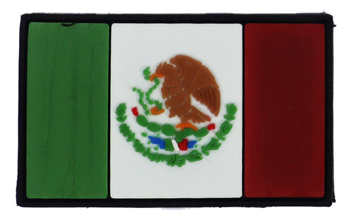 Parche Militar Tactico Bandera Mexicana Mexico Airsoft