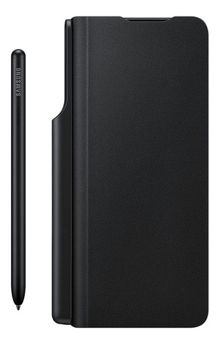 Imagen 3 de 10 de Case Samsung Galaxy Z Fold 3 Flip Cover Con S-pen Original