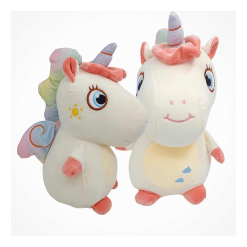 Peluche Unicornio De 30 Cm