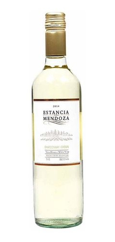 Vino Estancia Mendoza Bivarietal Chenin Chardonnay 750ml