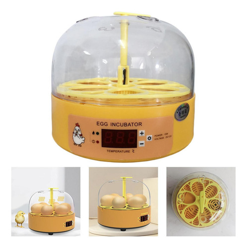 Mini Chocadeira De Ovos Com Giro Automático