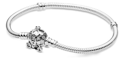 Pulsera Pandora Calabaza De Cenicienta Plata Edicion Disney Diámetro 18 Cm