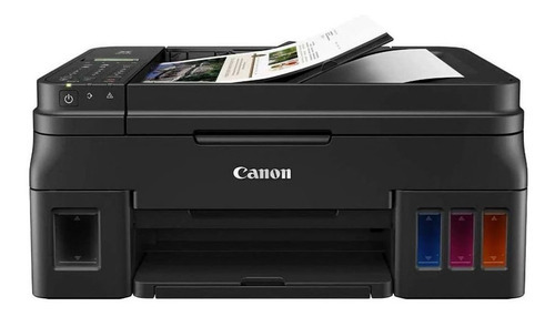 Impresora Multifuncional Canon Pixma G4110 Inalámbrica Color Negro