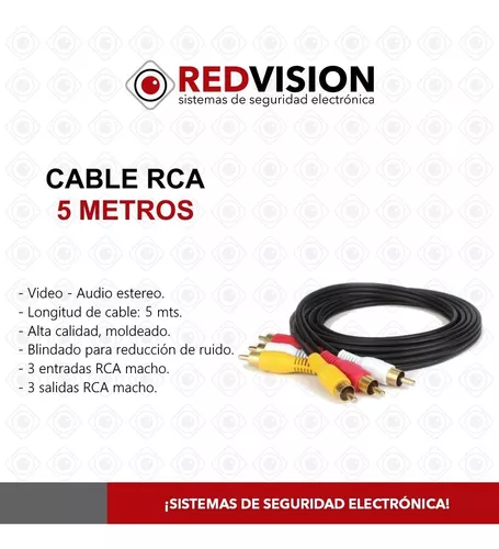 Cable Rca-rca, Audio Y Video, Macho - Macho (5).