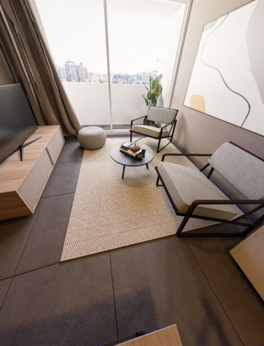 Departamento En Venta De 1 Dorm. En Santiago