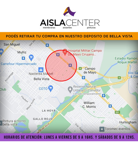 Combo Aislación Térmica Para Chapa 2 X 10mm X 20m Aluminiza