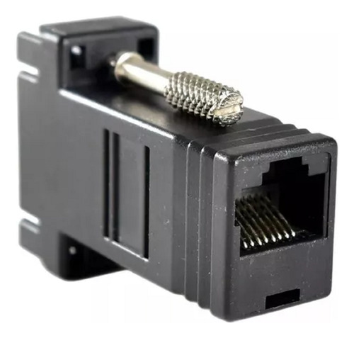 6 Adaptador Convertidor Extensor De Video Vga A Rj45 Utp Red