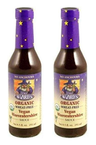 The Wizard S Salsas, Sauce Worcestershire Vegetariano Orgnic