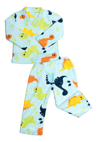 Mameluco Pijama Termica De Microfibra Para Bebe Y Niño